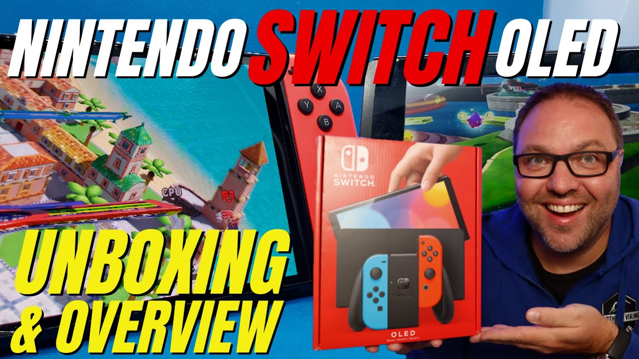 Nintendo Switch Oled Unboxing Overview Northern Viking Everyday