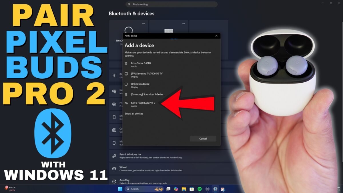How To Connect Pixel Buds To Laptop