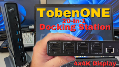 Connect 4 Monitors to Your Laptop (Even MacBooks!) - TobenONE DisplayLink Dock