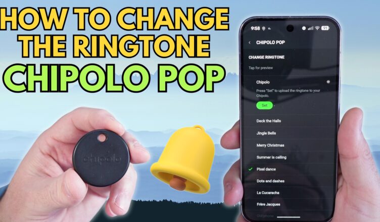 How to Change Ringtone on Chipolo POP Tracker