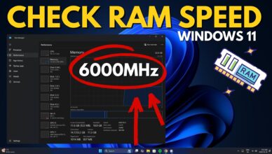 How to Check Ram Speed in Windows 11