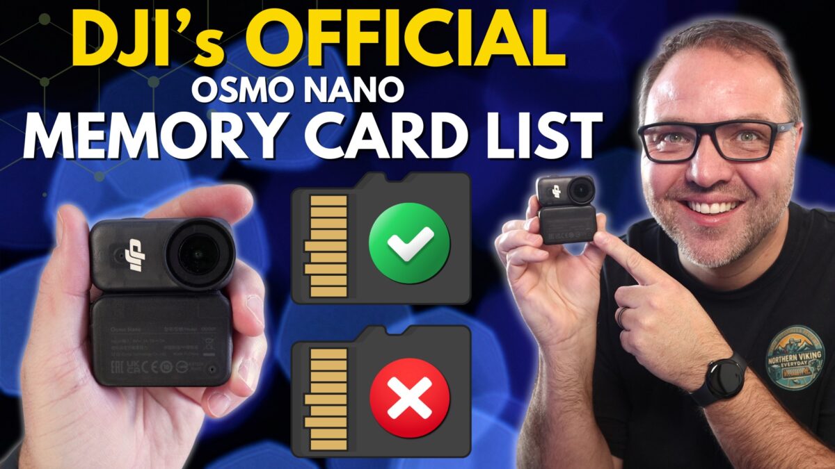 The Best Memory Cards for the DJI Osmo Nano DJI’s List 📸