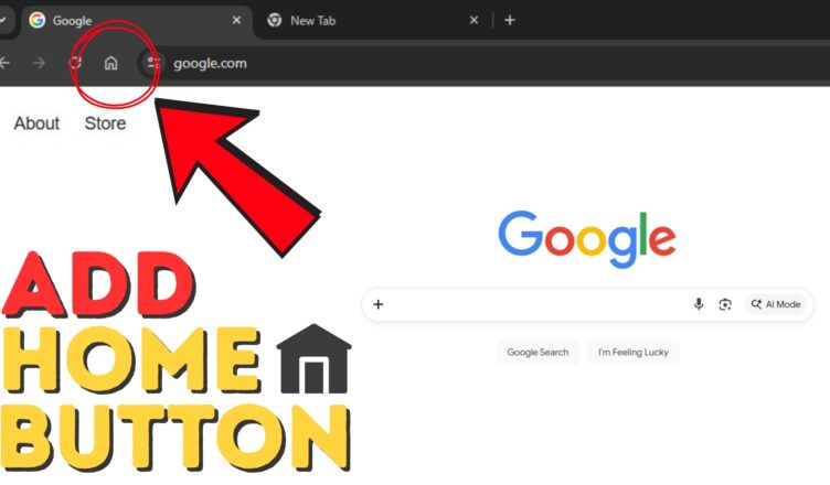 How to Add Home Button to Google Chrome