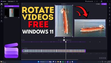 How to Rotate Video FREE In Windows 11 (with Microsoft Clipchamp)