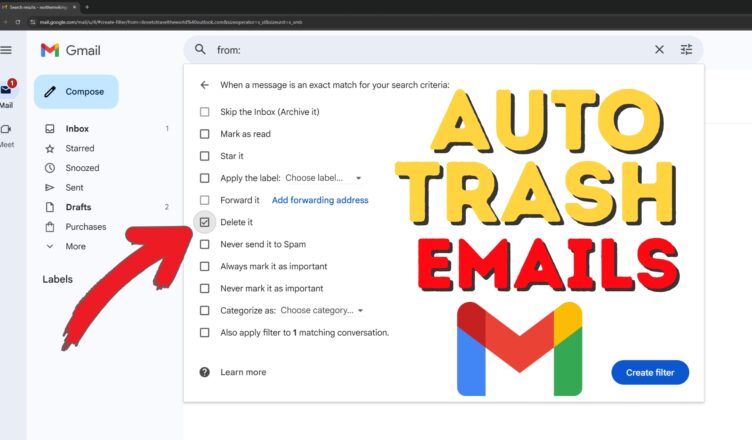 How to Block Someone on Gmail & Automatically Delete Their Emails 🛑