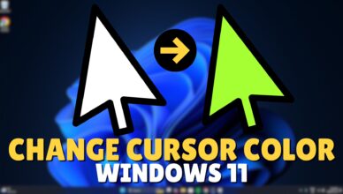 How to Change Mouse Pointer Color in Windows 11 (Step by Step) 🖱️