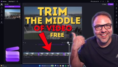 How to Cut Out the Middle of a Video: Windows 11 Clipchamp (FREE)