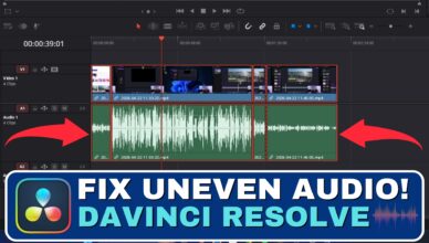 How to Normalize Audio in DaVinci Resolve for YouTube 🔊
