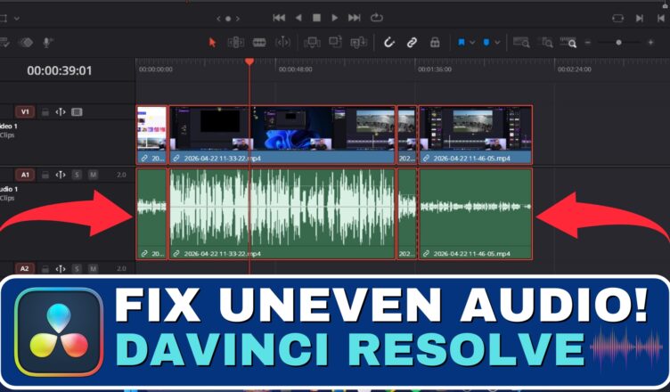 How to Normalize Audio in DaVinci Resolve for YouTube 🔊