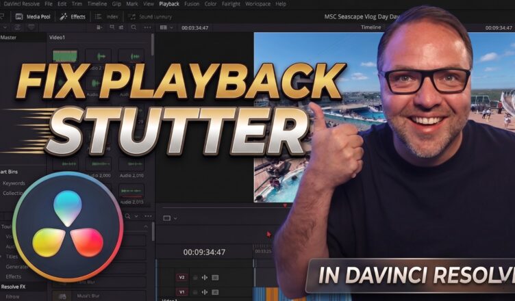 How to Change Playback Resolution in Davinci Resolve