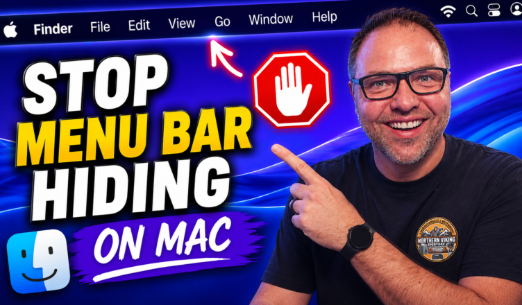 How to Make the Menu Bar Always Show on Mac