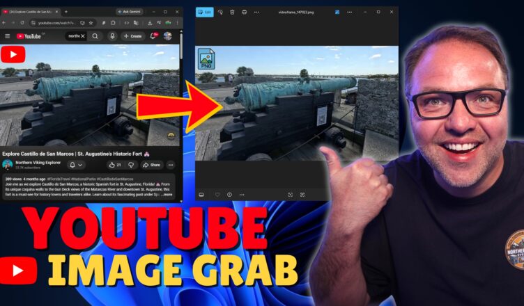 How to Save a High Quality Photo from a YouTube Video (No Extensions)