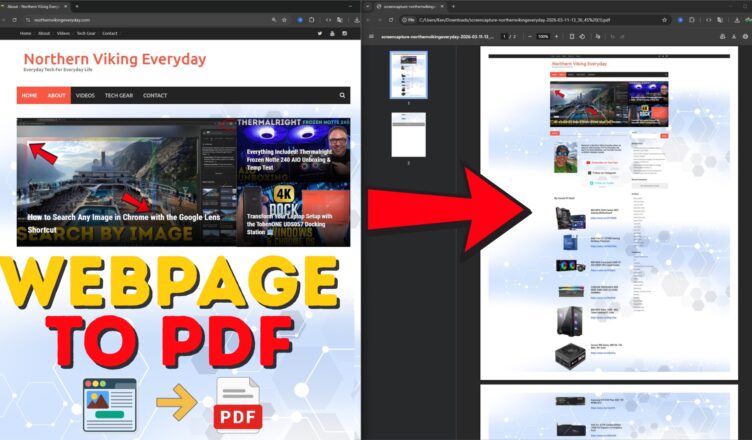 How to Save a Webpage as a PDF in Google Chrome (Step by Step)