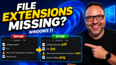 Can't See File Extensions in Windows 11? Here's the Fix