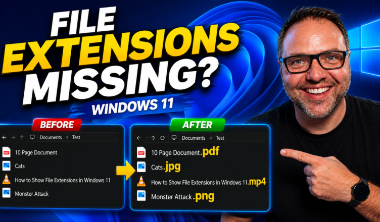 Can't See File Extensions in Windows 11? Here's the Fix
