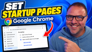 How to Set Startup Pages in Google Chrome
