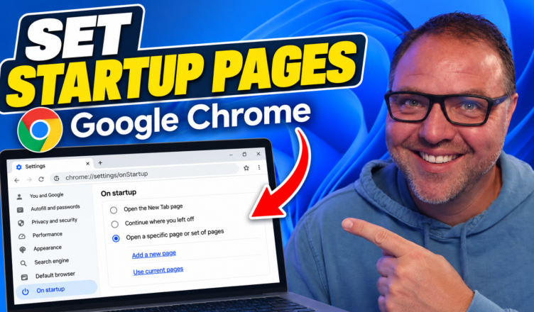 How to Set Startup Pages in Google Chrome