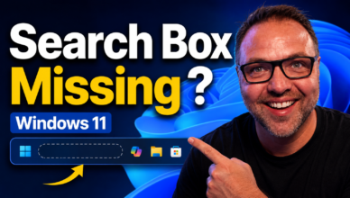 How to Turn the Search Box On or Off in Windows 11