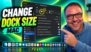 How to Make the Dock Bigger or Smaller on Mac