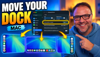 How to Move the Dock on Mac (Left, Right, or Bottom)