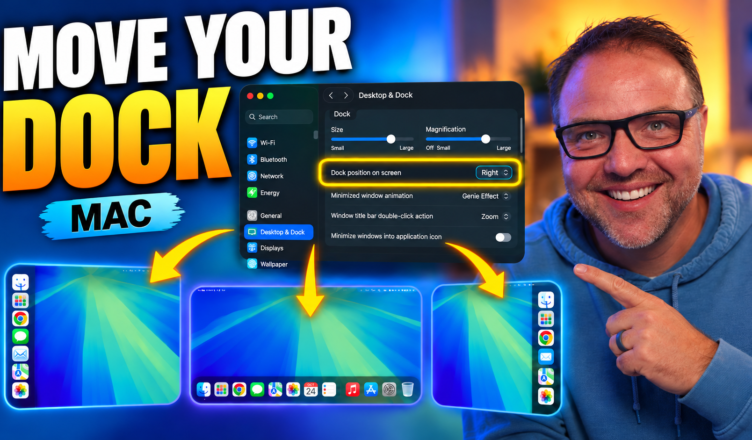How to Move the Dock on Mac (Left, Right, or Bottom)