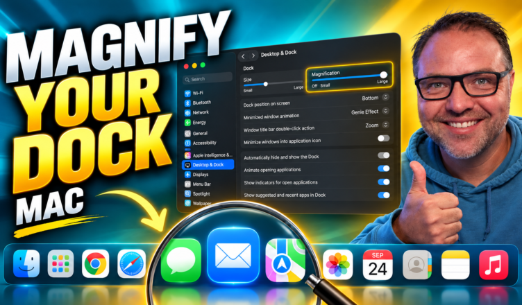 How to Turn Dock Magnification On or Off on Mac