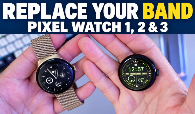 How to Change the Band on Google Pixel Watch 1, 2 & 3